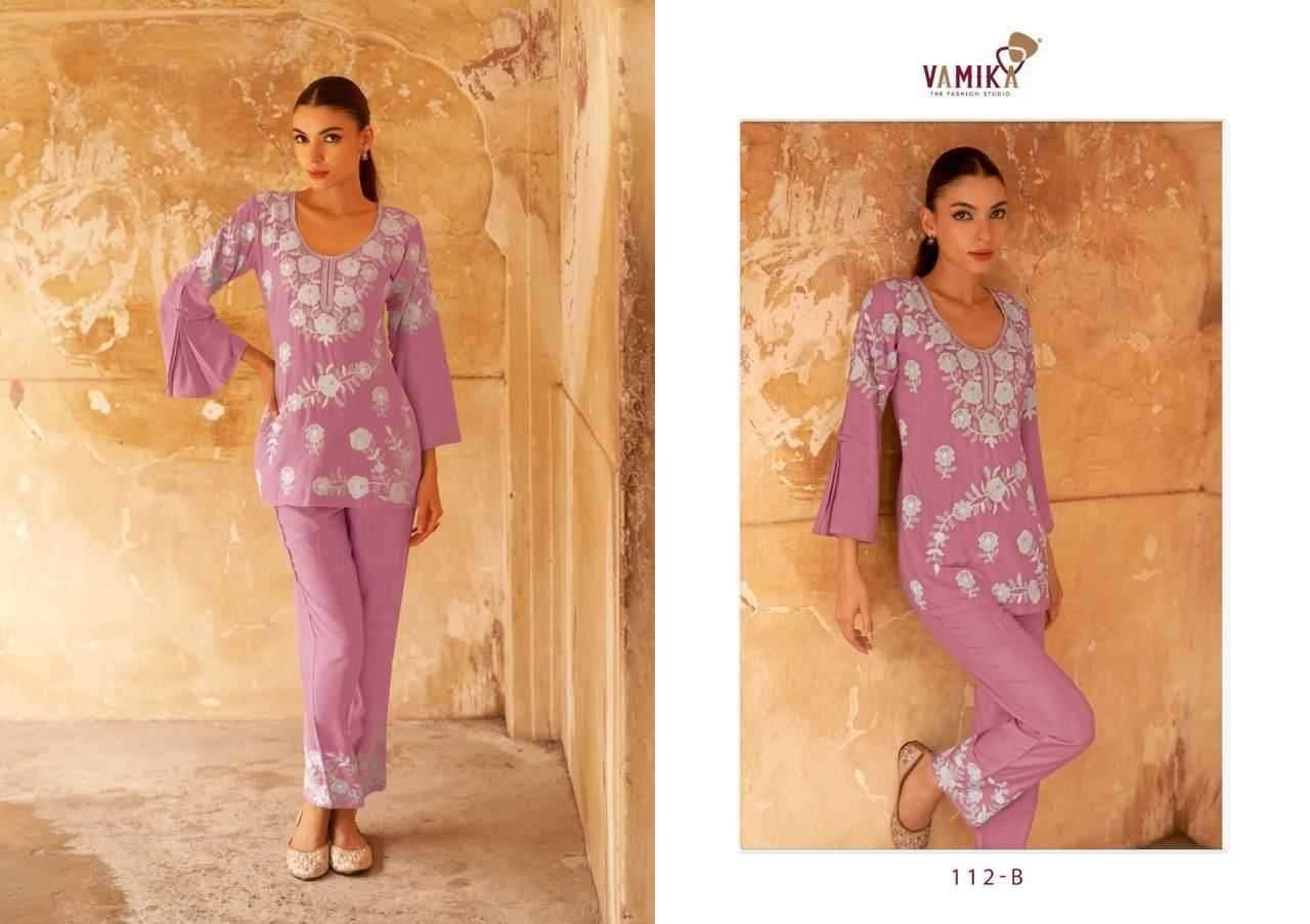 Veronica Vol-3 By Vamika 112-A To 112-E Series Designer Stylish Fancy Colorful Beautiful Casual Wear & Ethnic Wear Heavy Rayon Kurtis At Wholesale Price