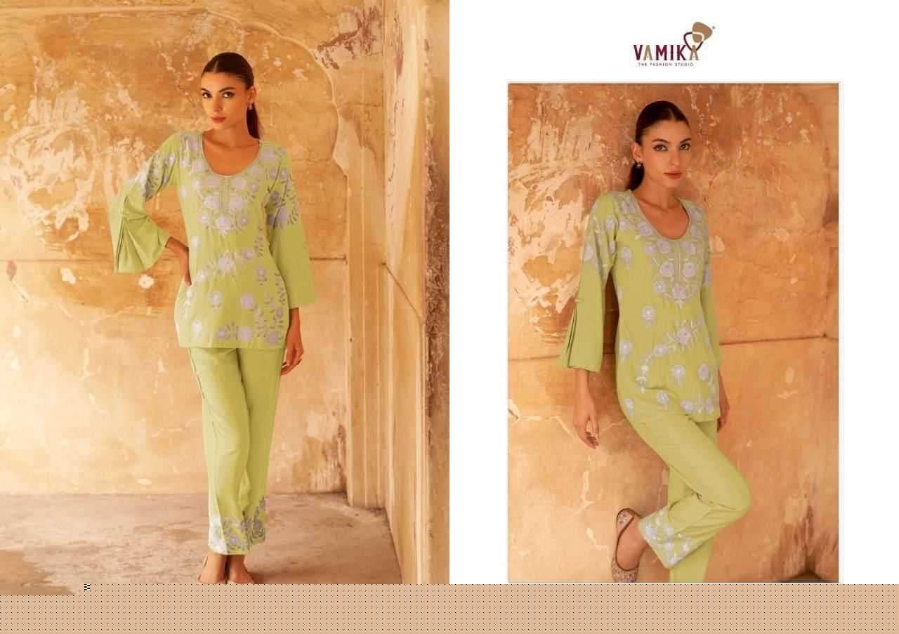 Veronica Vol-3 By Vamika 112-A To 112-E Series Designer Stylish Fancy Colorful Beautiful Casual Wear & Ethnic Wear Heavy Rayon Kurtis At Wholesale Price