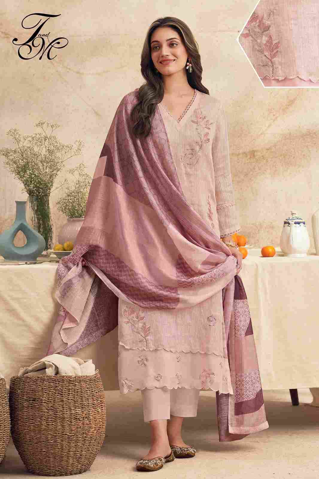 Nirjhari By T And M Designer Studio Beautiful Festive Suits Colorful Stylish Fancy Casual Wear & Ethnic Wear Pure Linen Dresses At Wholesale Price
