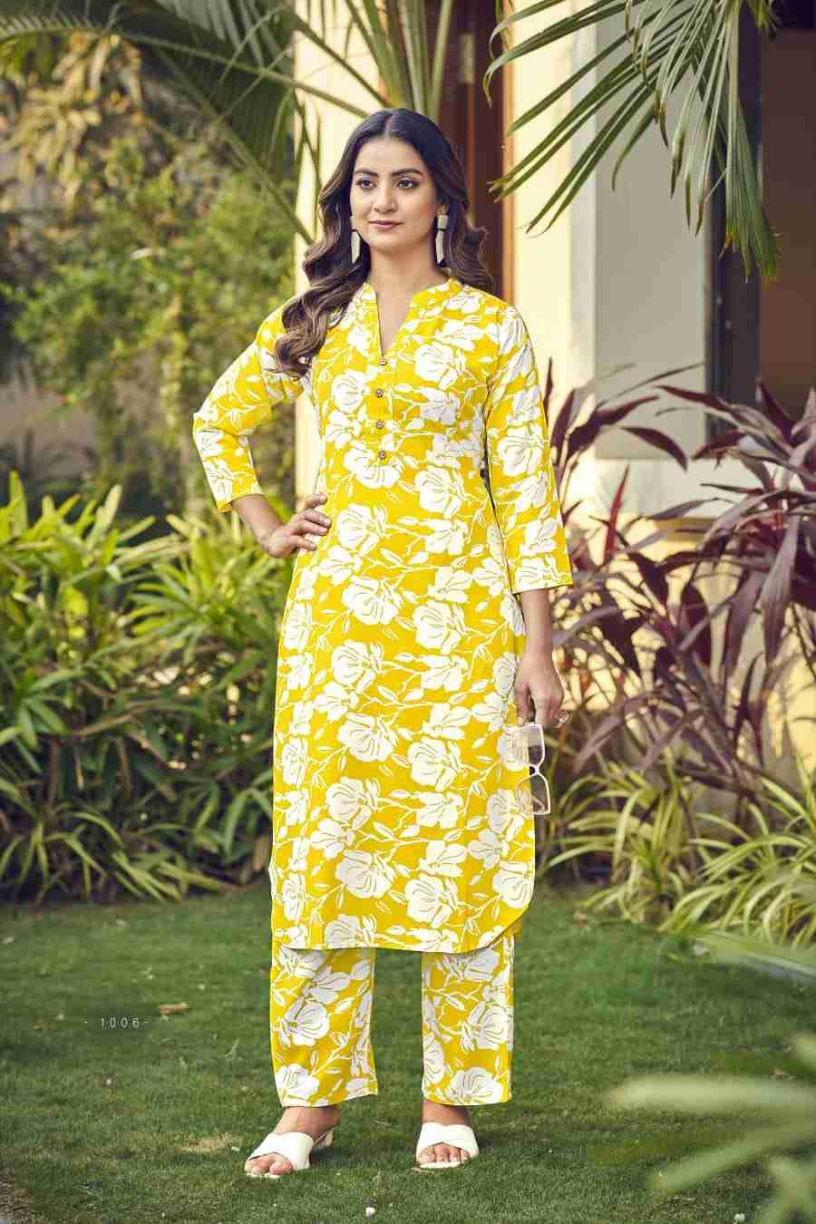 Cindrella Vol-4 By Tips And Tops 1001 To 1006 Series Designer Stylish Fancy Colorful Beautiful Party Wear & Ethnic Wear Collection Heavy Rayon Print Co-Ord At Wholesale Price