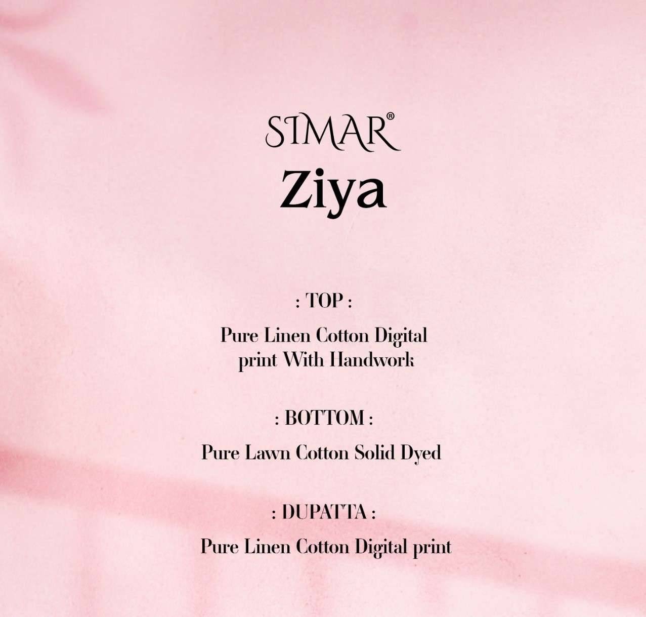 Ziya By Simar 6009-A To 6009-D Series Beautiful Festive Suits Stylish Fancy Colorful Casual Wear & Ethnic Wear Pure Linen Cotton Dresses At Wholesale Price