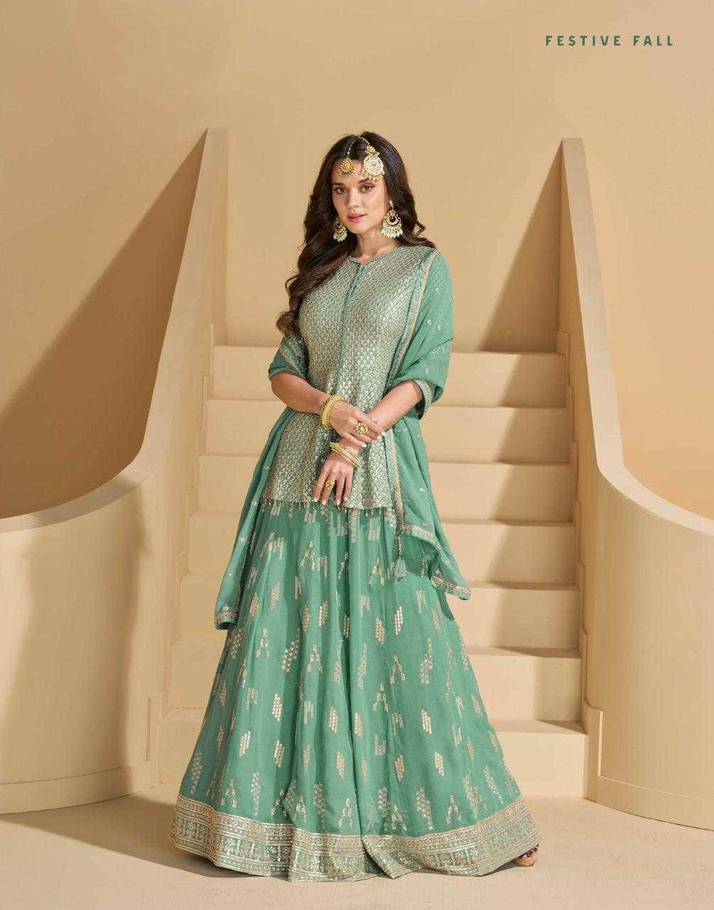 Madhubala By Sayuri 5800 To 5802 Series Designer Festive Suits Collection Beautiful Stylish Fancy Colorful Party Wear & Occasional Wear Georgette Dresses At Wholesale Price