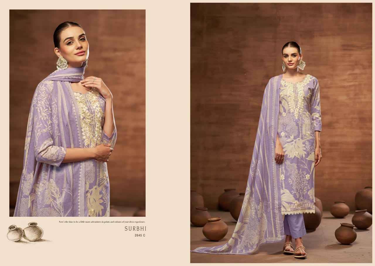 Surbhi By Sargam Prints 2645-A To 2645-D Series Beautiful Festive Suits Colorful Stylish Fancy Casual Wear & Ethnic Wear Pure Cambric Dresses At Wholesale Price