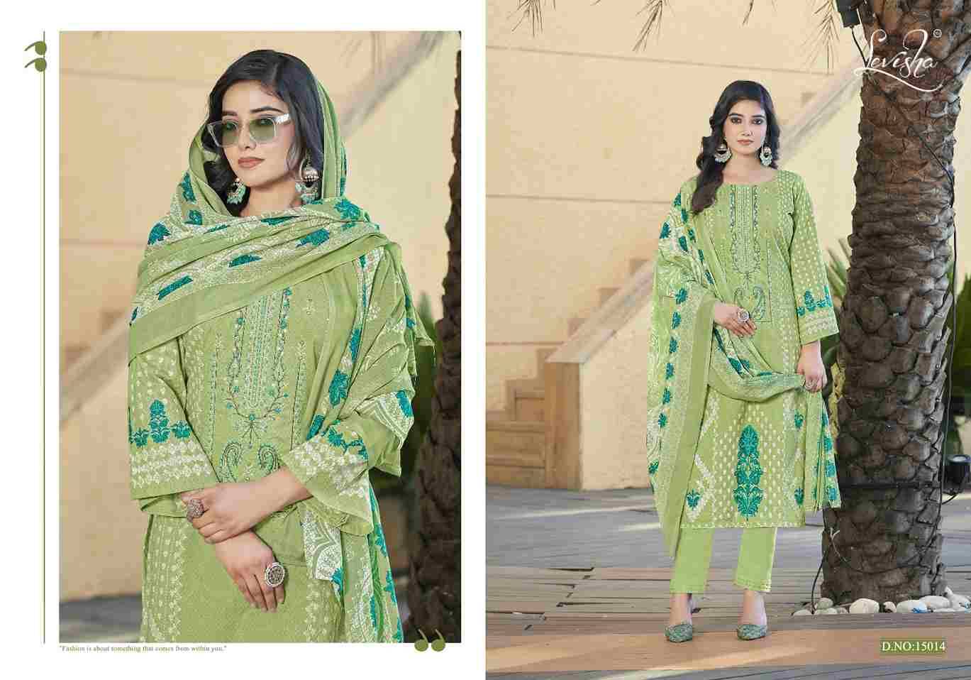 Naira Nx Vol-15 By Levisha 15013 To 15018 Series Beautiful Festive Suits Stylish Fancy Colorful Casual Wear & Ethnic Wear Cambric Lawn Cotton Dresses At Wholesale Price
