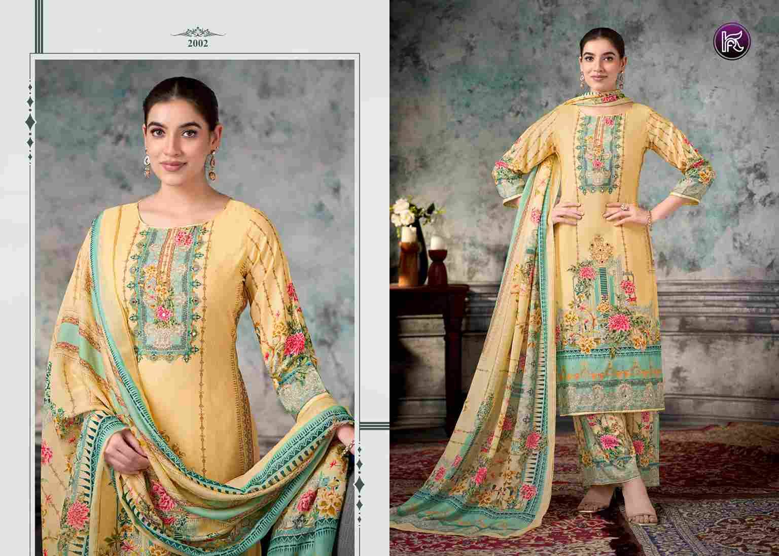 Malika Vol-2 By Kala Fashion 2001 To 2004 Series Beautiful Festive Suits Colorful Stylish Fancy Casual Wear & Ethnic Wear Pure Muslin With Work Dresses At Wholesale Price