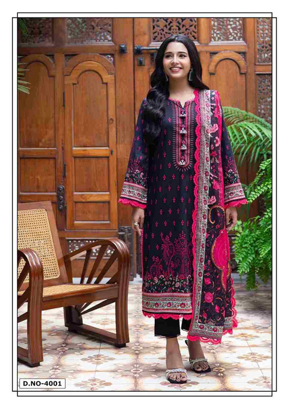 Ramsha Vol-4 By Hala 4001 To 4006 Series Beautiful Festive Suits Stylish Fancy Colorful Casual Wear & Ethnic Wear Pure Cotton Digital Print Dresses At Wholesale Price