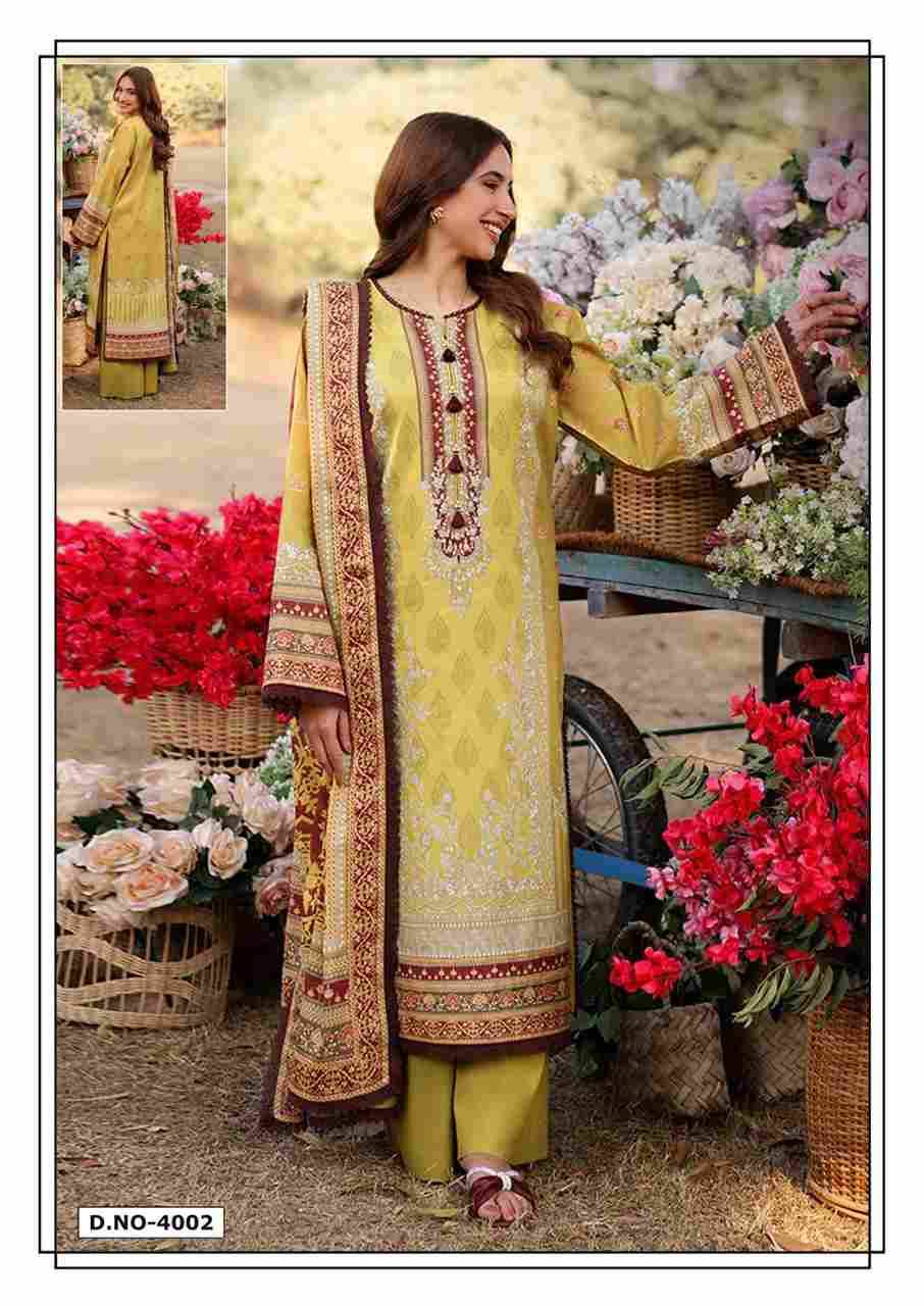 Ramsha Vol-4 By Hala 4001 To 4006 Series Beautiful Festive Suits Stylish Fancy Colorful Casual Wear & Ethnic Wear Pure Cotton Digital Print Dresses At Wholesale Price