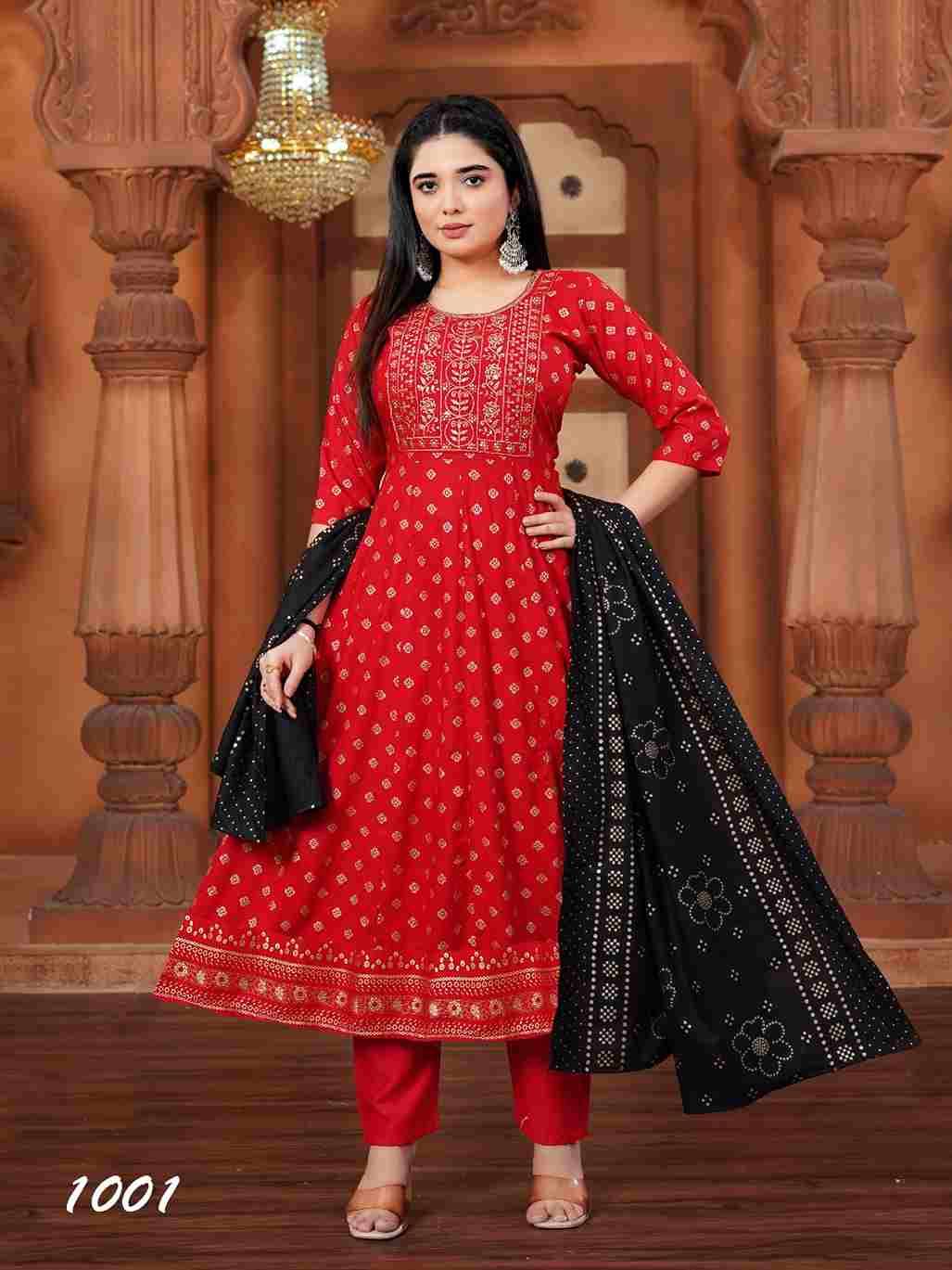 Akira Plus Vol-3 By Padmavati Textiles 1001 To 1008 Series Beautiful Festive Suits Colorful Stylish Fancy Casual Wear & Ethnic Wear Rayon Foil Dresses At Wholesale Price