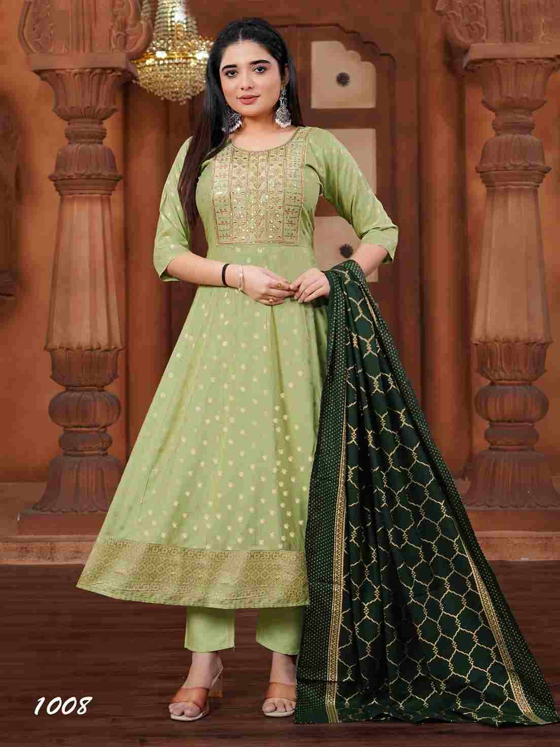 Akira Plus Vol-3 By Padmavati Textiles 1001 To 1008 Series Beautiful Festive Suits Colorful Stylish Fancy Casual Wear & Ethnic Wear Rayon Foil Dresses At Wholesale Price