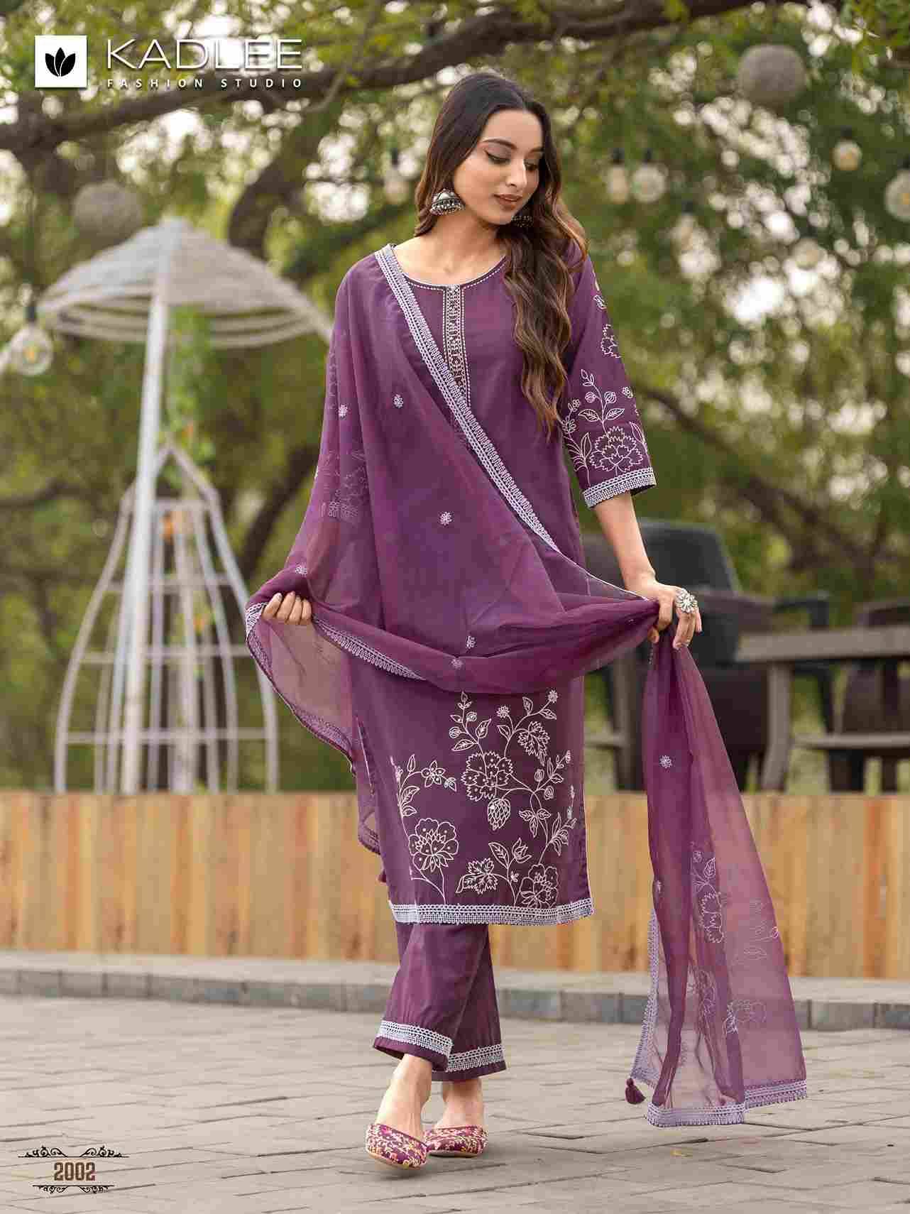 Karwaa By Kadlee 2001 To 2004 Series Beautiful Festive Suits Colorful Stylish Fancy Casual Wear & Ethnic Wear Viscose Print Dresses At Wholesale Price
