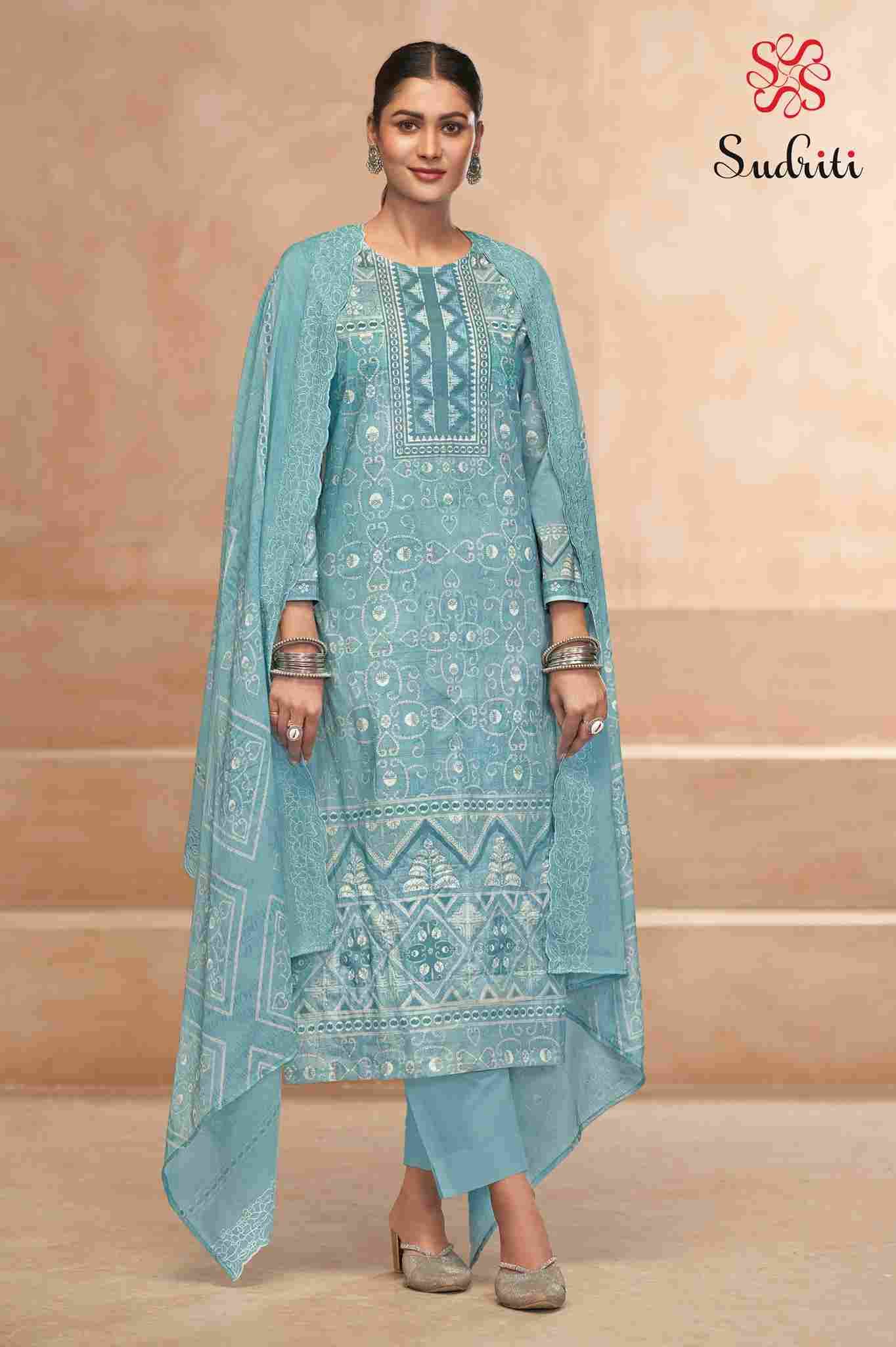 Yashleen By Sudriti Beautiful Stylish Festive Suits Fancy Colorful Casual Wear & Ethnic Wear & Ready To Wear Cotton Lawn Digital Print Dresses At Wholesale Price