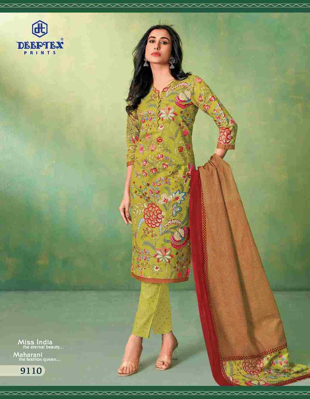 Miss India Vol-91 By Deeptex Prints 9101 To 9116 Series Beautiful Festive Suits Stylish Fancy Colorful Casual Wear & Ethnic Wear Cotton Print Dresses At Wholesale Price