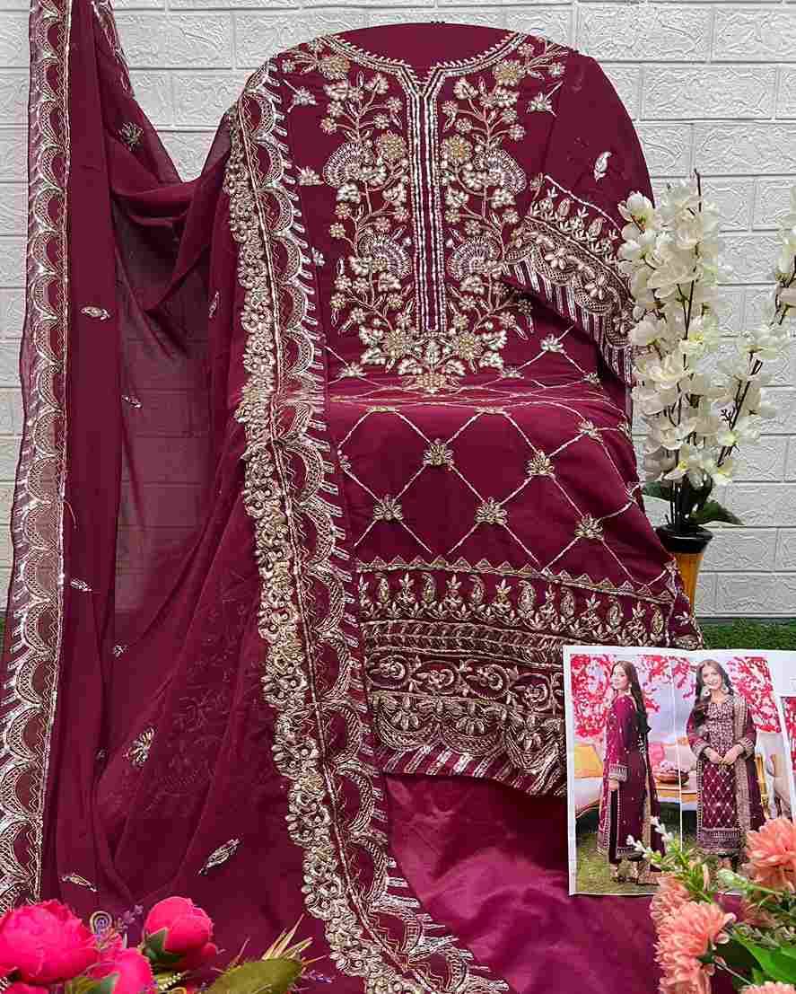 Al Khushbu Hit Design 6026 By Al Khushbu Beautiful Pakistani Suits Colorful Stylish Fancy Casual Wear & Ethnic Wear Faux Georgette Embroidered Dresses At Wholesale Price
