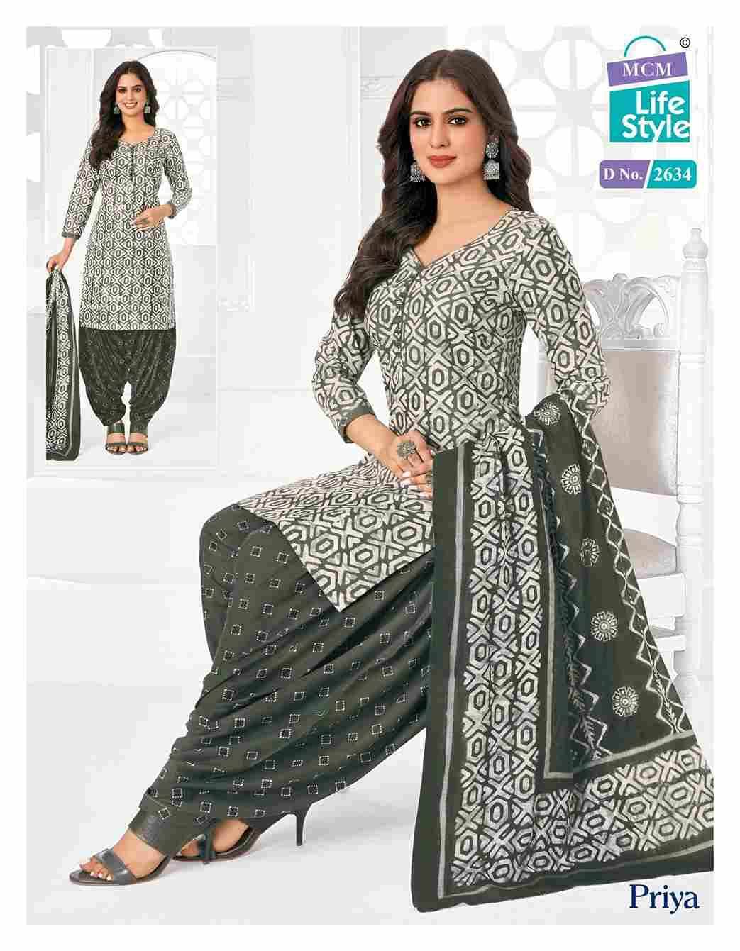Priya Vol-26 By MCM Lifestyle 2628 To 2651 Series Beautiful Festive Suits Stylish Fancy Colorful Casual Wear & Ethnic Wear Pure Cambric Cotton Print Dresses At Wholesale Price