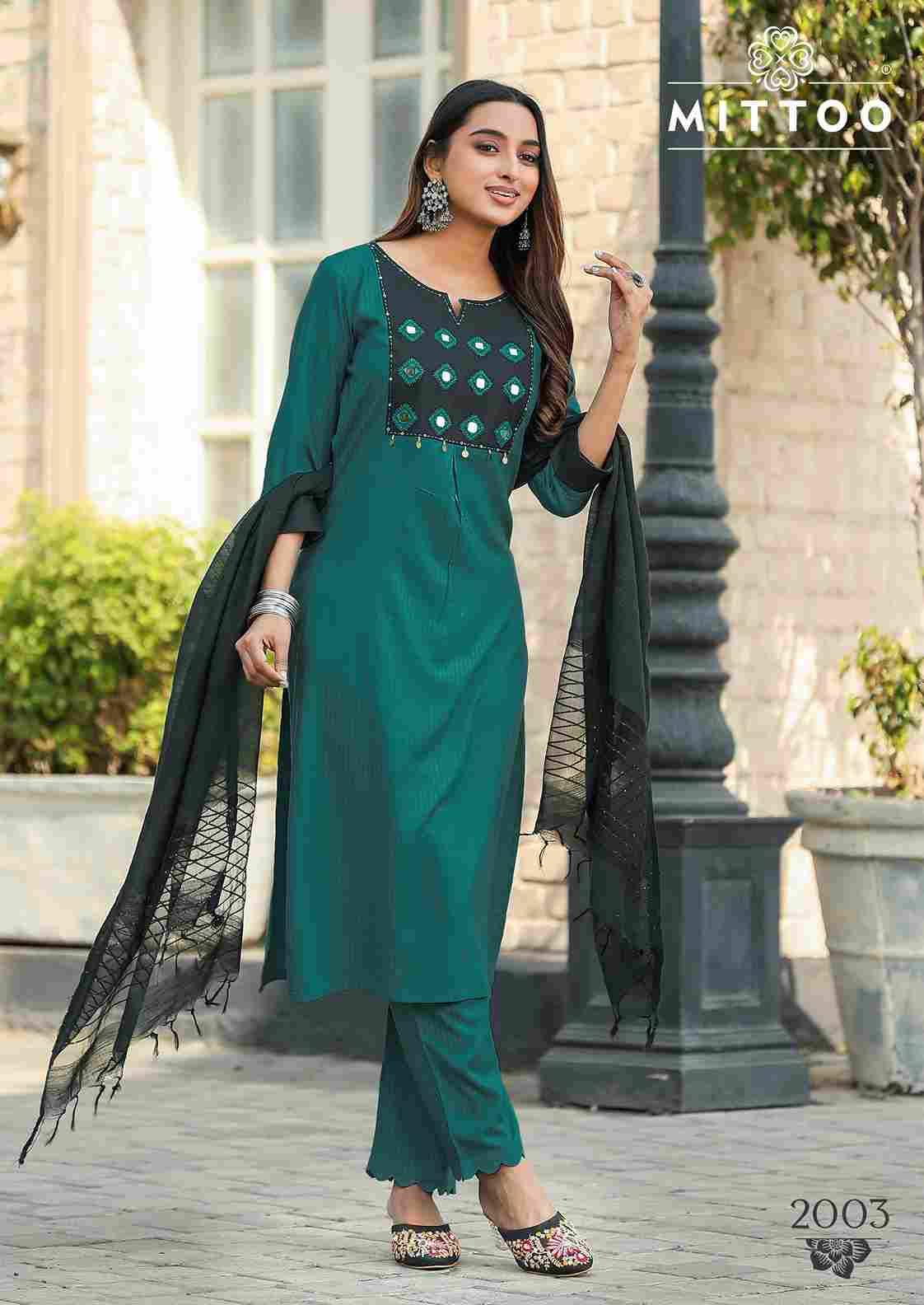 Rashmika By Mittoo 2001 To 2004 Series Beautiful Festive Suits Colorful Stylish Fancy Casual Wear & Ethnic Wear Rayon Print Dresses At Wholesale Price