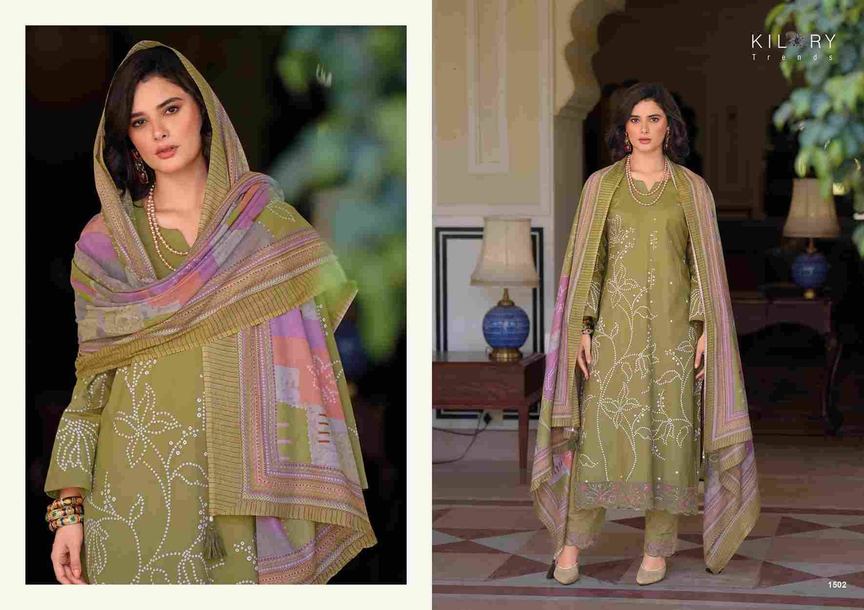 Beverly By Kilory 1501 To 1504 Series Beautiful Festive Suits Colorful Stylish Fancy Casual Wear & Ethnic Wear Pure Cotton Dresses At Wholesale Price