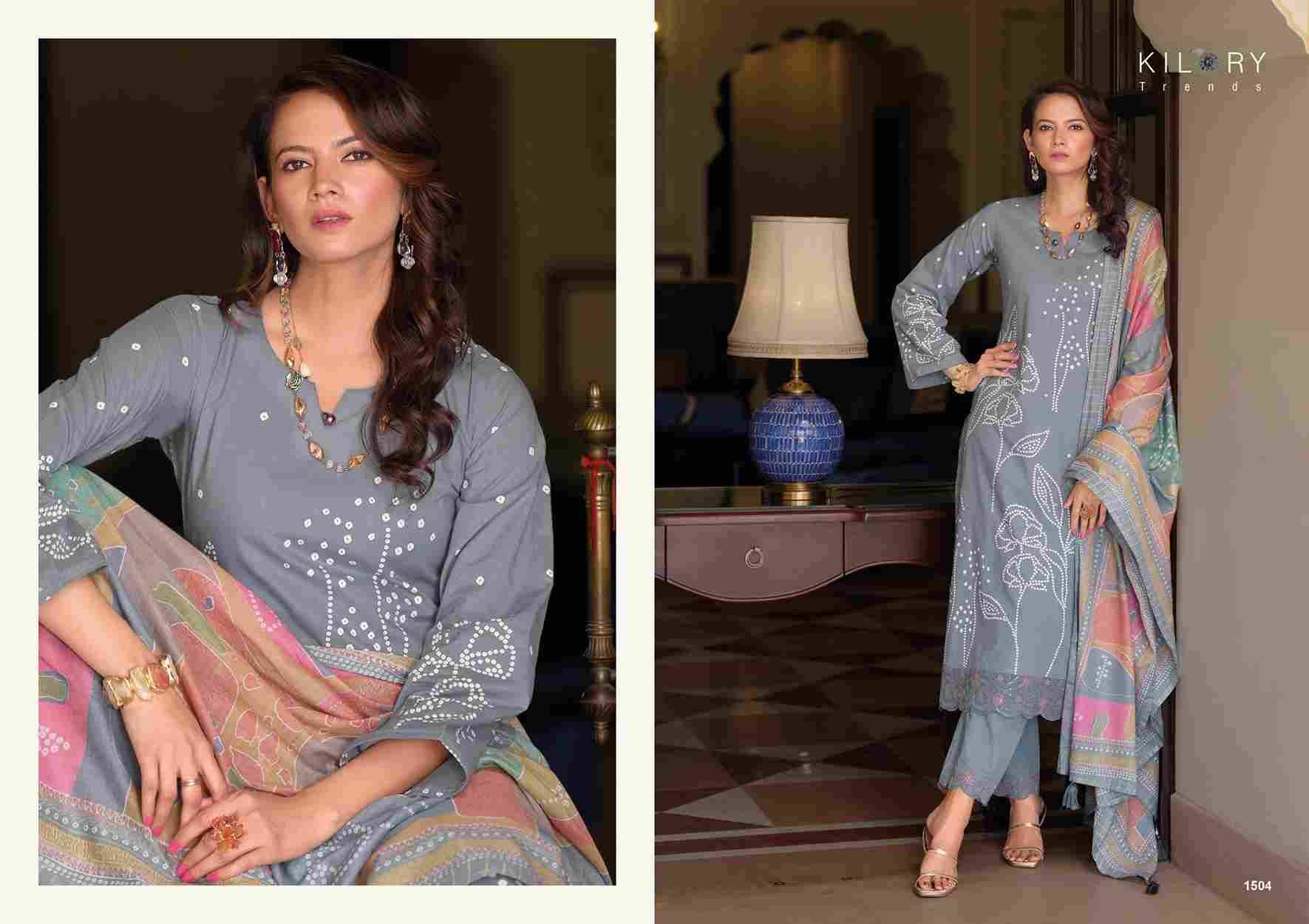 Beverly By Kilory 1501 To 1504 Series Beautiful Festive Suits Colorful Stylish Fancy Casual Wear & Ethnic Wear Pure Cotton Dresses At Wholesale Price