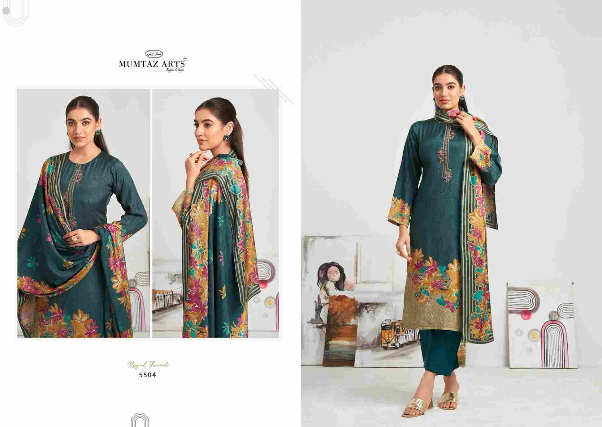 Hafiza By Mumtaz Arts 5501 To 5504 Series Beautiful Festive Suits Colorful Stylish Fancy Casual Wear & Ethnic Wear Pure Viscose Muslin Print Dresses At Wholesale Price