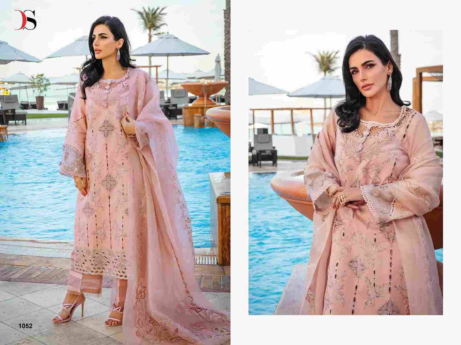 Qalamkar Vol-2 By Deepsy Suits 1051 To 1056 Series Designer Pakistani Suits Beautiful Stylish Fancy Colorful Party Wear & Occasional Wear Pure Cotton Embroidered Dresses At Wholesale Price