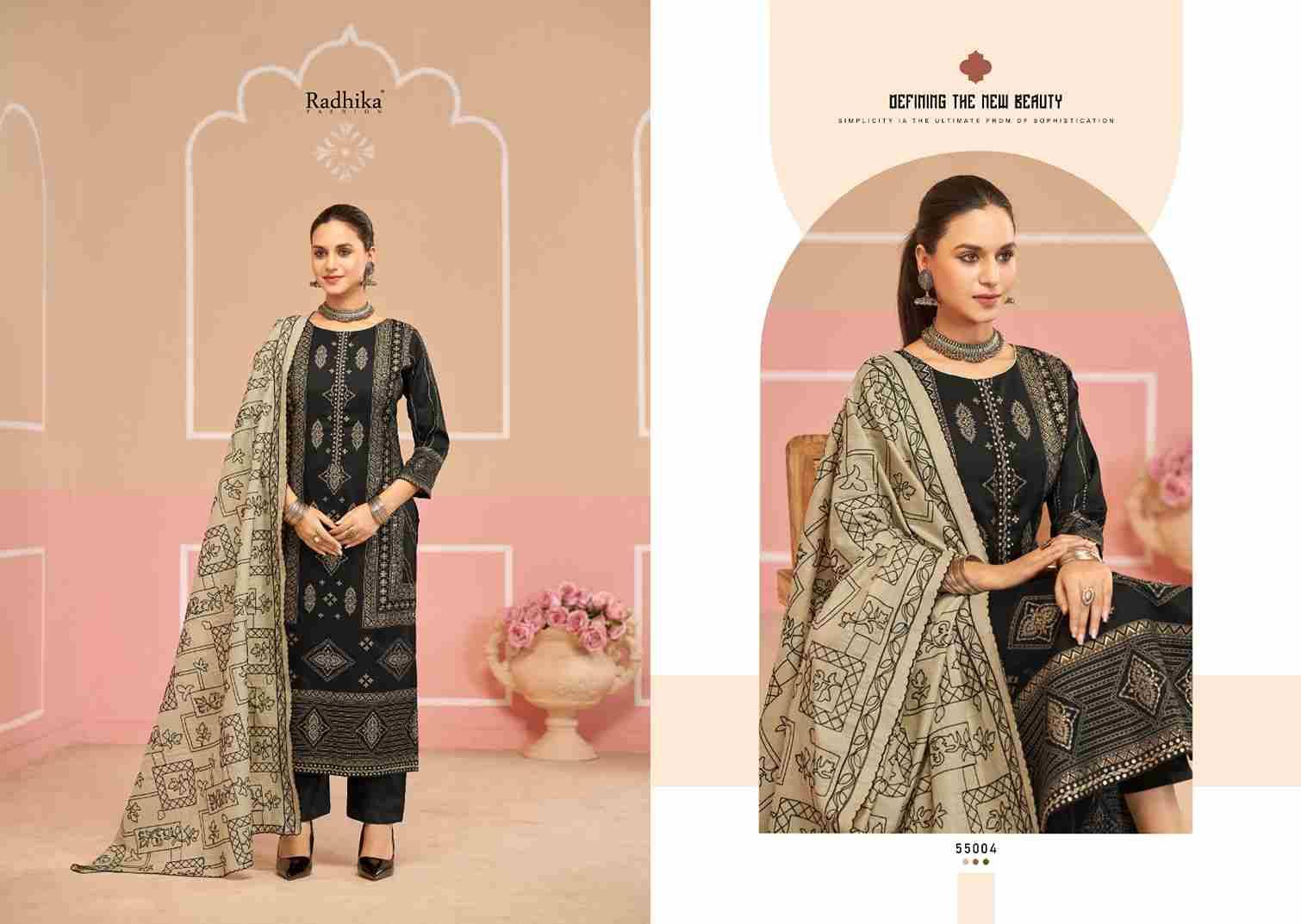 Black Cherry By Azara 55001 To 55004 Series Beautiful Festive Suits Stylish Fancy Colorful Casual Wear & Ethnic Wear Cotton Dresses At Wholesale Price