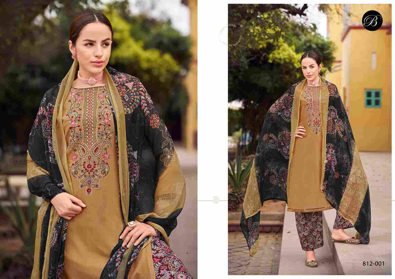 Gulbano By Belliza 812-001 To 812-008 Series Beautiful Festive Suits Stylish Fancy Colorful Casual Wear & Ethnic Wear Pure Viscose Rayon Print Dresses At Wholesale Price