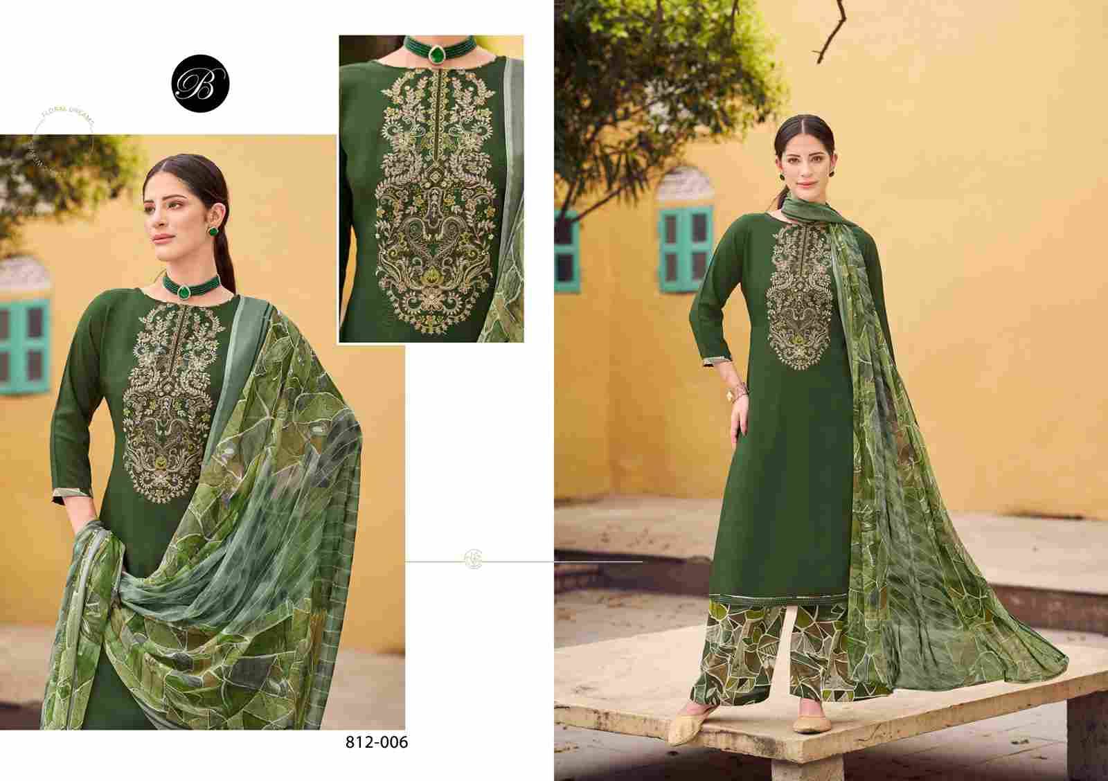 Gulbano By Belliza 812-001 To 812-008 Series Beautiful Festive Suits Stylish Fancy Colorful Casual Wear & Ethnic Wear Pure Viscose Rayon Print Dresses At Wholesale Price