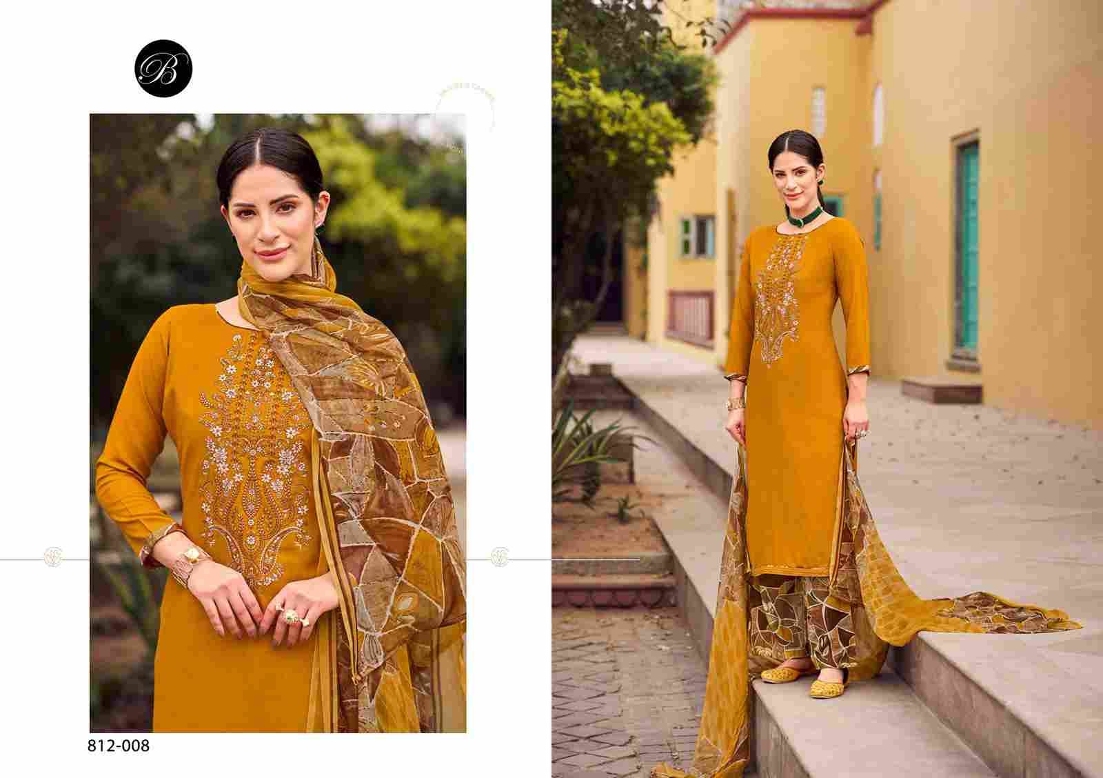 Gulbano By Belliza 812-001 To 812-008 Series Beautiful Festive Suits Stylish Fancy Colorful Casual Wear & Ethnic Wear Pure Viscose Rayon Print Dresses At Wholesale Price