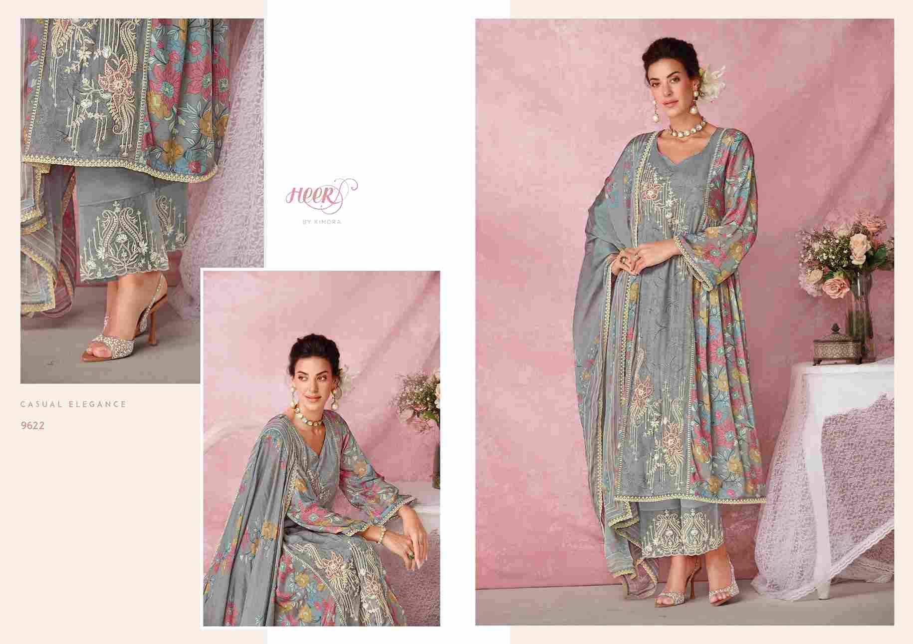 Tulip By Kimora Fashion 9621 To 9626 Series Designer Festive Suits Collection Beautiful Stylish Fancy Colorful Party Wear & Occasional Wear Pure Muslin Dresses At Wholesale Price