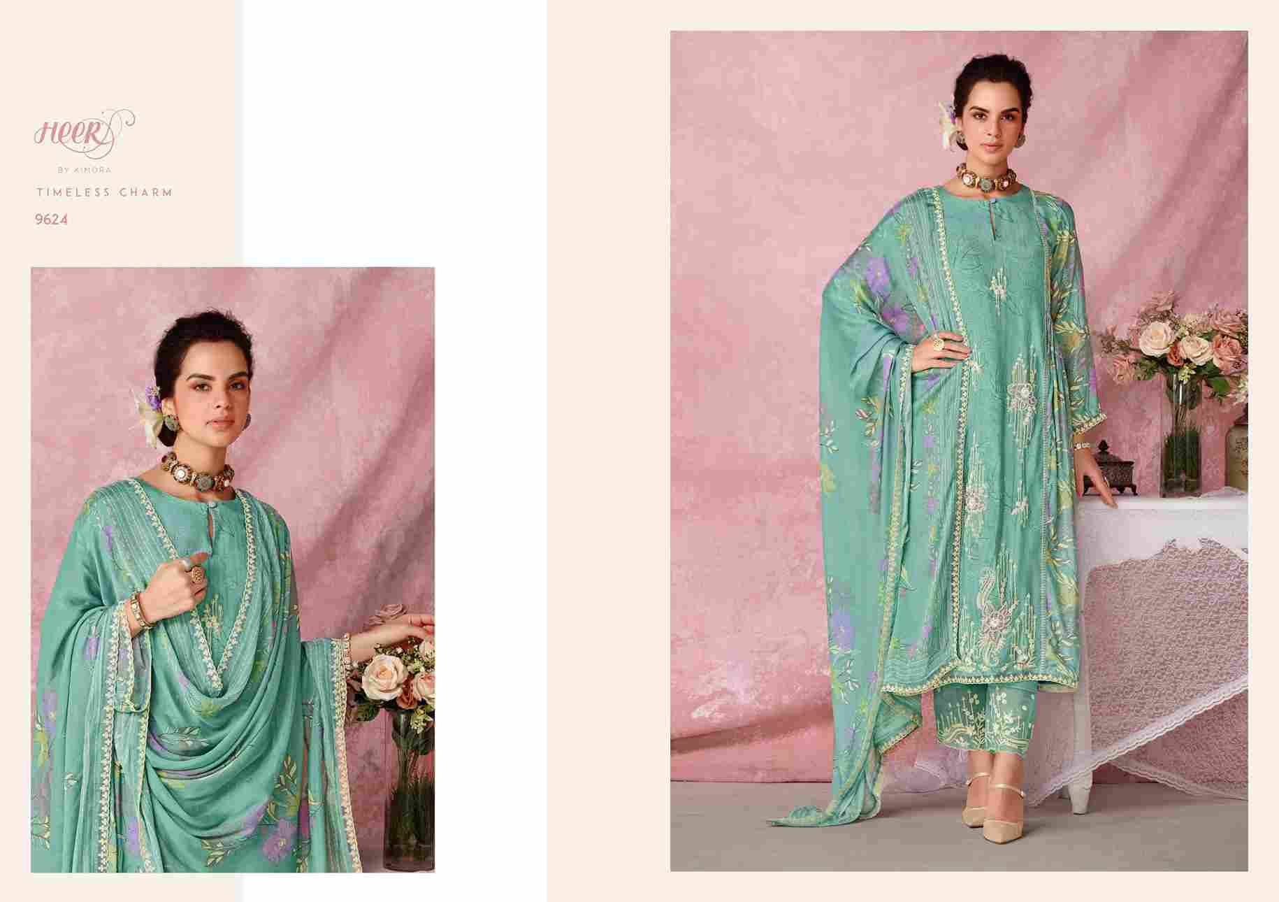 Tulip By Kimora Fashion 9621 To 9626 Series Designer Festive Suits Collection Beautiful Stylish Fancy Colorful Party Wear & Occasional Wear Pure Muslin Dresses At Wholesale Price