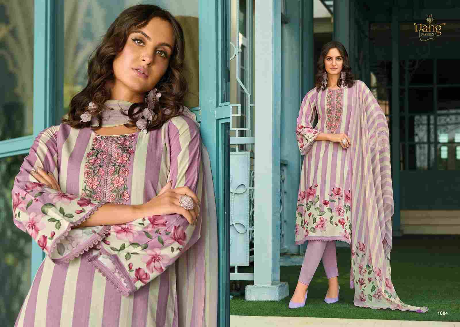 Rahi By Rang Fashion 1001 To 1004 Series Beautiful Stylish Festive Suits Fancy Colorful Casual Wear & Ethnic Wear & Ready To Wear Cambric Lawn Dresses At Wholesale Price