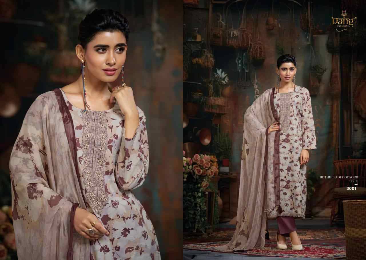 Blaze By Rang Fashion 3001 To 3004 Series Beautiful Stylish Festive Suits Fancy Colorful Casual Wear & Ethnic Wear & Ready To Wear Cambric Lawn Dresses At Wholesale Price