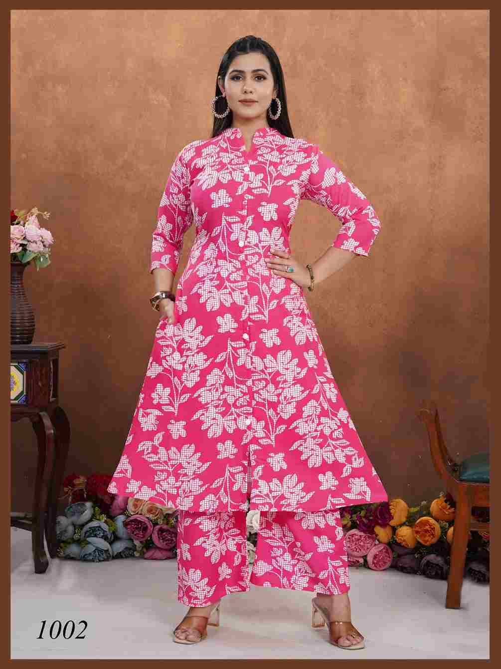 Dulhari Vol-3 By Padmavati Textiles 1001 To 1008 Series Designer Pakistani Suits Collection Beautiful Stylish Fancy Colorful Party Wear & Occasional Wear Rayon Print Kurtis With Bottom At Wholesale Price