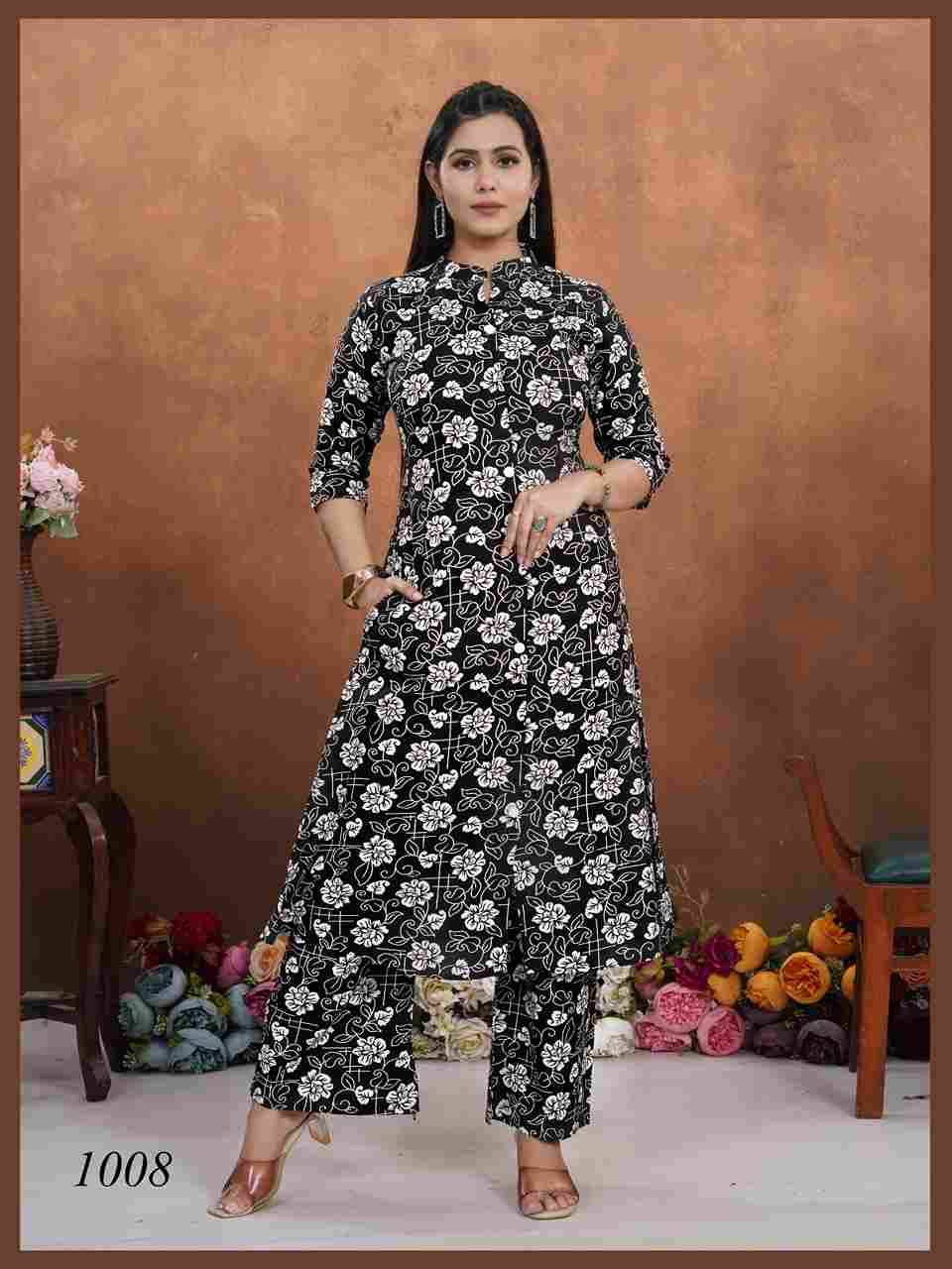 Dulhari Vol-3 By Padmavati Textiles 1001 To 1008 Series Designer Pakistani Suits Collection Beautiful Stylish Fancy Colorful Party Wear & Occasional Wear Rayon Print Kurtis With Bottom At Wholesale Price