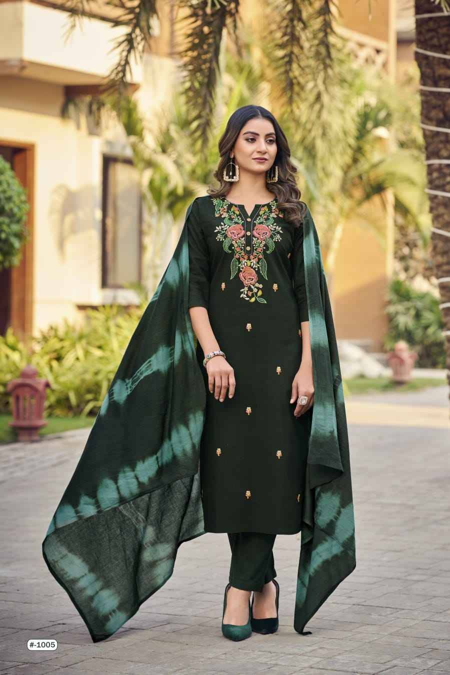 Sargam By Ossm 1001 To 1006 Series Designer Festive Suits Beautiful Stylish Fancy Colorful Party Wear & Occasional Wear Cotton Dresses At Wholesale Price