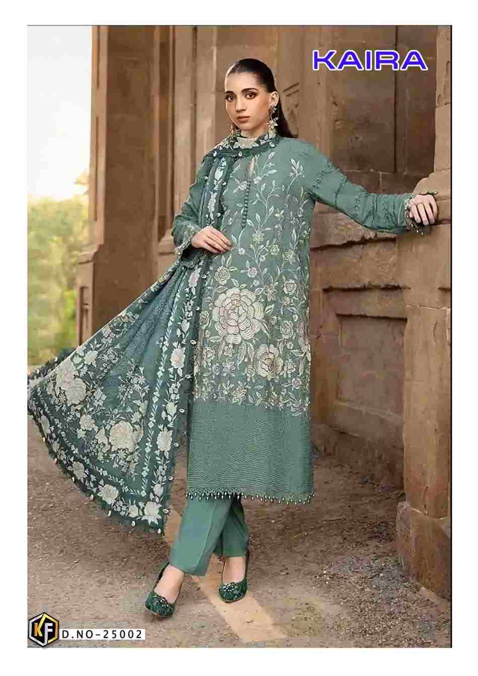 Kaira Vol-25 By Keval Fab 25001 To 25006 Series Beautiful Festive Suits Colorful Stylish Fancy Casual Wear & Ethnic Wear Pure Lawn Cotton Print Dresses At Wholesale Price