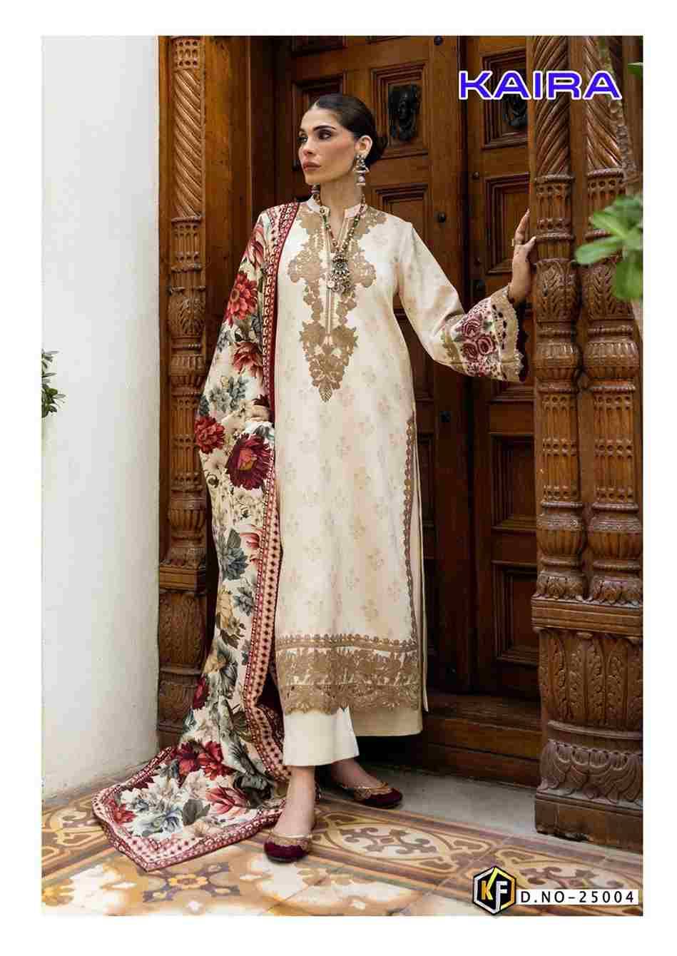Kaira Vol-25 By Keval Fab 25001 To 25006 Series Beautiful Festive Suits Colorful Stylish Fancy Casual Wear & Ethnic Wear Pure Lawn Cotton Print Dresses At Wholesale Price