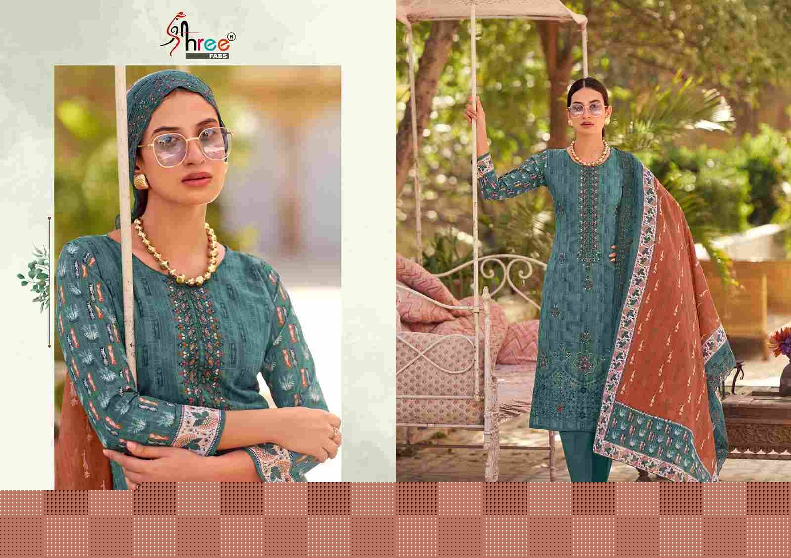 Bin Saeed Lawn Collection Vol-20 By Shree Fabs 2001 To 2006 Series Beautiful Pakistani Suits Colorful Stylish Fancy Casual Wear & Ethnic Wear Pure Cotton With Embroidered Dresses At Wholesale Price