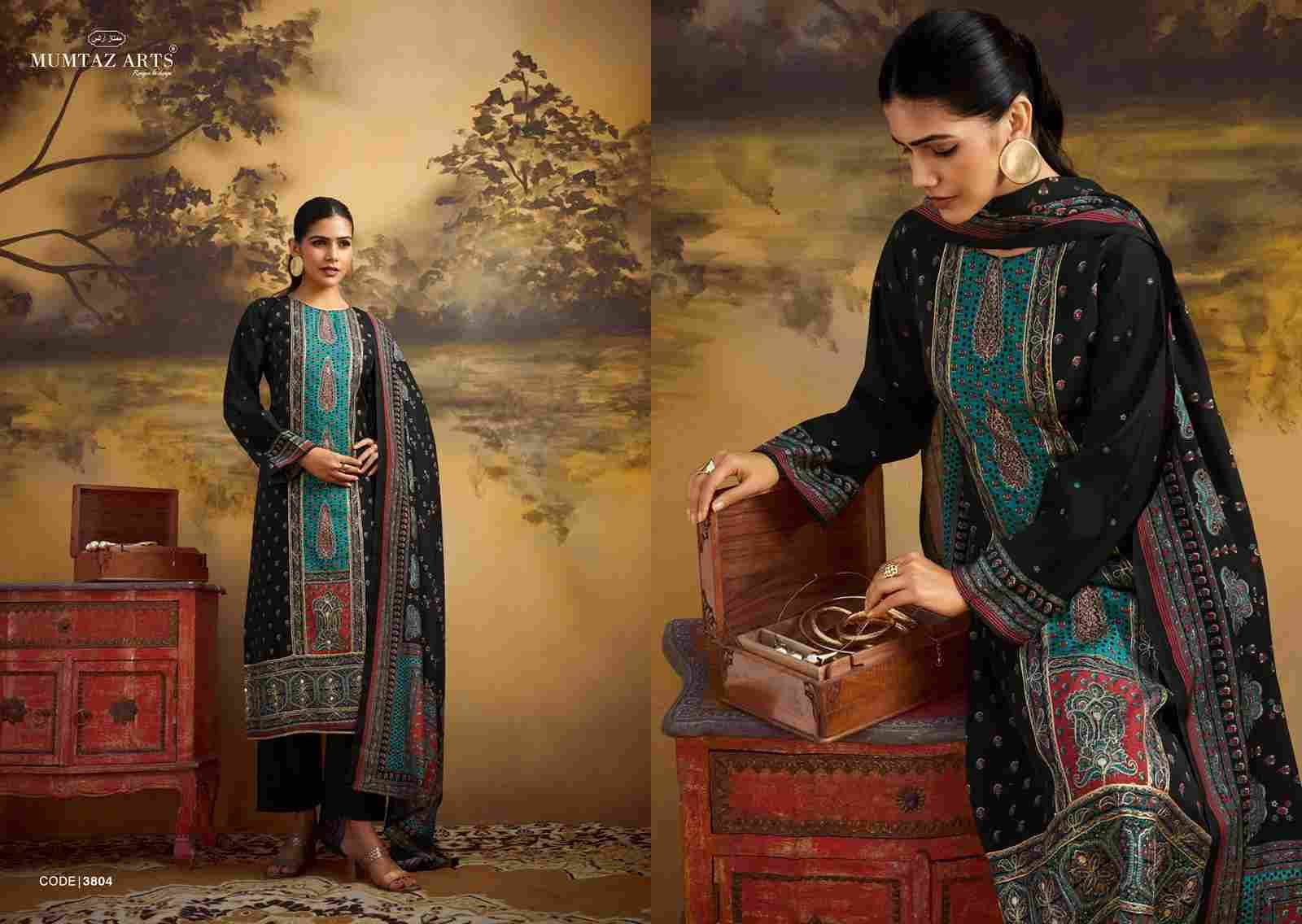 Nayaab Vol-5 By Mumtaz Arts 3801 To 3804 Series Beautiful Festive Suits Colorful Stylish Fancy Casual Wear & Ethnic Wear Pure Viscose Muslin Print Dresses At Wholesale Price