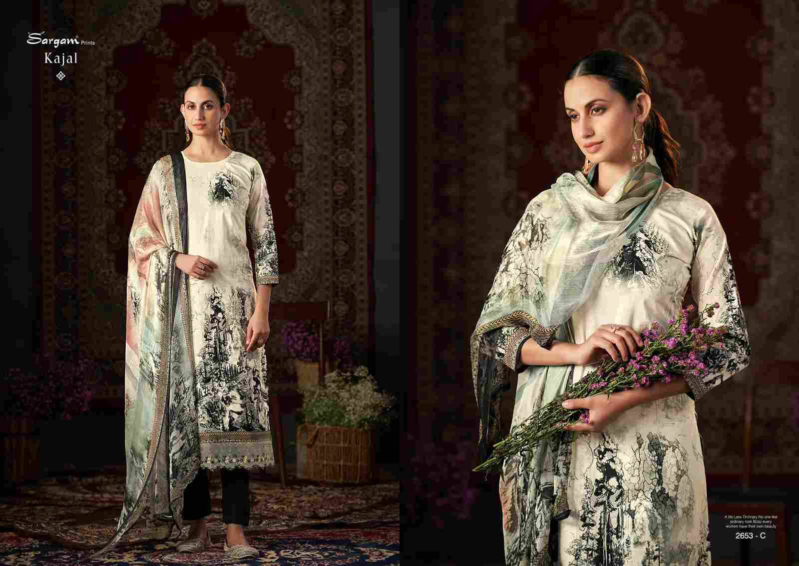 Kajal By Sargam Prints 2653-A To 2653-D Series Beautiful Festive Suits Colorful Stylish Fancy Casual Wear & Ethnic Wear Pure Cambric Dresses At Wholesale Price