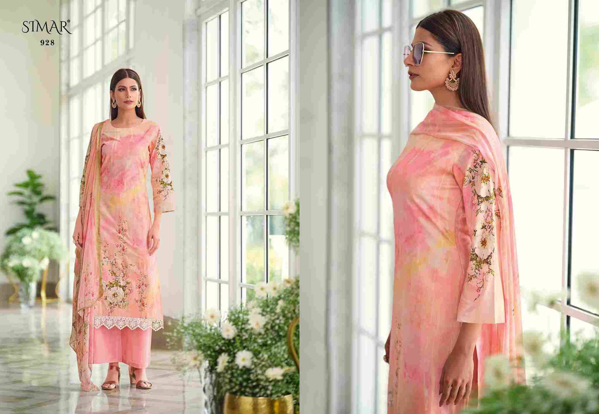 Nazam By Simar 927 To 932 Series Designer Festive Suits Beautiful Stylish Fancy Colorful Party Wear & Occasional Wear Linen Cotton Print Dresses At Wholesale Price