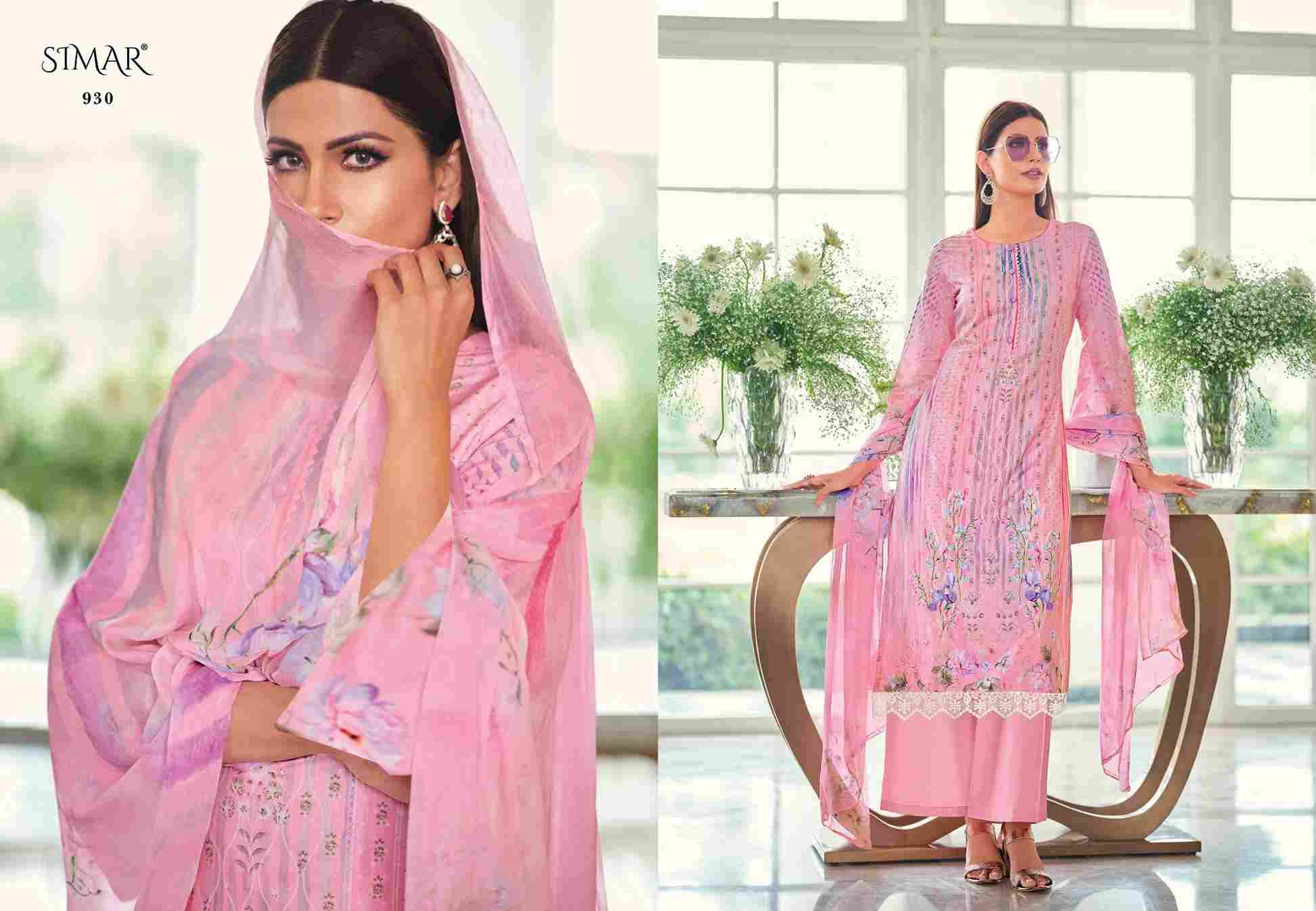 Nazam By Simar 927 To 932 Series Designer Festive Suits Beautiful Stylish Fancy Colorful Party Wear & Occasional Wear Linen Cotton Print Dresses At Wholesale Price
