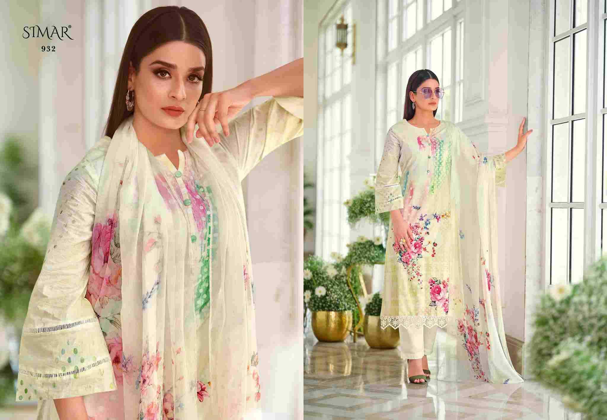 Nazam By Simar 927 To 932 Series Designer Festive Suits Beautiful Stylish Fancy Colorful Party Wear & Occasional Wear Linen Cotton Print Dresses At Wholesale Price