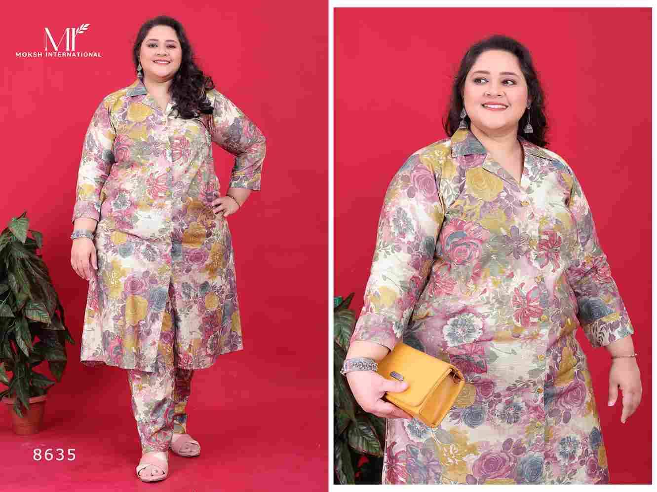 Big Size Co-Ord Set Vol-3 By Moksh International 8635 To 8636 Series Designer Stylish Fancy Colorful Beautiful Party Wear & Ethnic Wear Collection Fancy Co-Ords At Wholesale Price