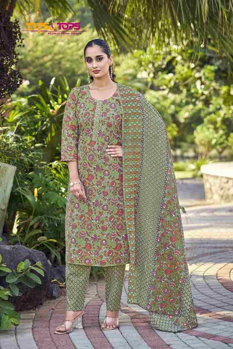 Summer Fashion Vol-8 By Tips And Tops 1001 To 1006 Series Designer Festive Suits Beautiful Fancy Colorful Stylish Party Wear & Occasional Wear Cotton Print Dresses At Wholesale Price