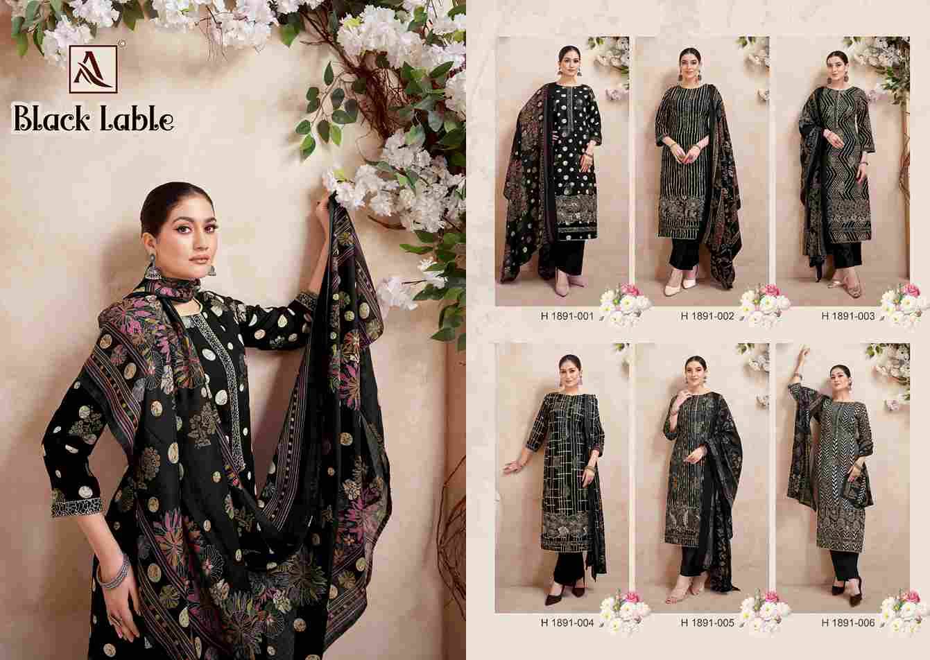 Black Lable By Alok Suit 1891-001 To 1891-006 Series Beautiful Festive Suits Colorful Stylish Fancy Casual Wear & Ethnic Wear Pure Viscose Rayon Print Dresses At Wholesale Price