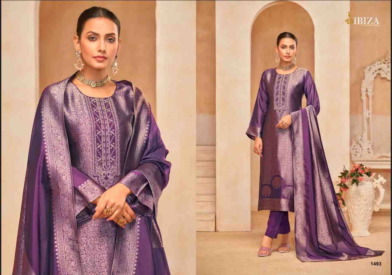 Sakhi Vol-7 By Ibiza 1491 To 1494 Series Beautiful Festive Suits Colorful Stylish Fancy Casual Wear & Ethnic Wear Pure Bangalori Silk Jacquard Dresses At Wholesale Price