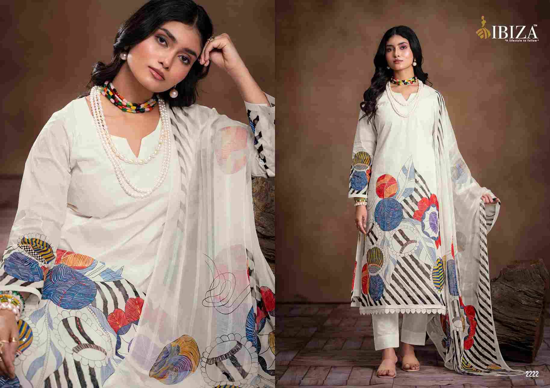 Rubina By Ibiza 2221 To 2224 Series Beautiful Festive Suits Colorful Stylish Fancy Casual Wear & Ethnic Wear Pure Organza Dresses At Wholesale Price