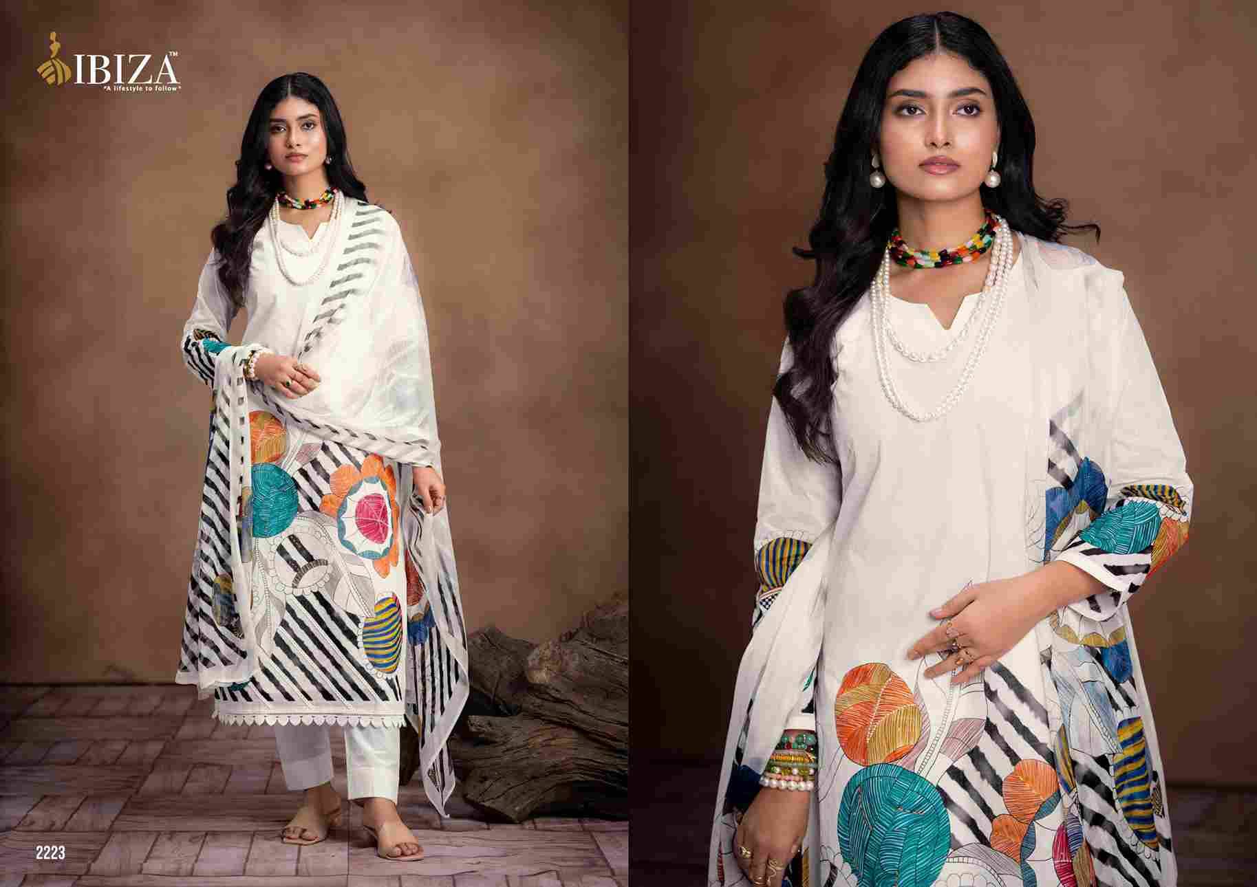 Rubina By Ibiza 2221 To 2224 Series Beautiful Festive Suits Colorful Stylish Fancy Casual Wear & Ethnic Wear Pure Organza Dresses At Wholesale Price