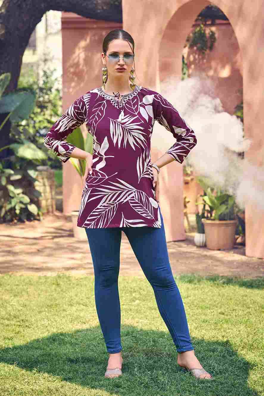 Cotton Candy Vol-6 By Tips And Tops 1001 To 1008 Series Designer Stylish Fancy Colorful Beautiful Party Wear & Ethnic Wear Collection Cotton Tops At Wholesale Price