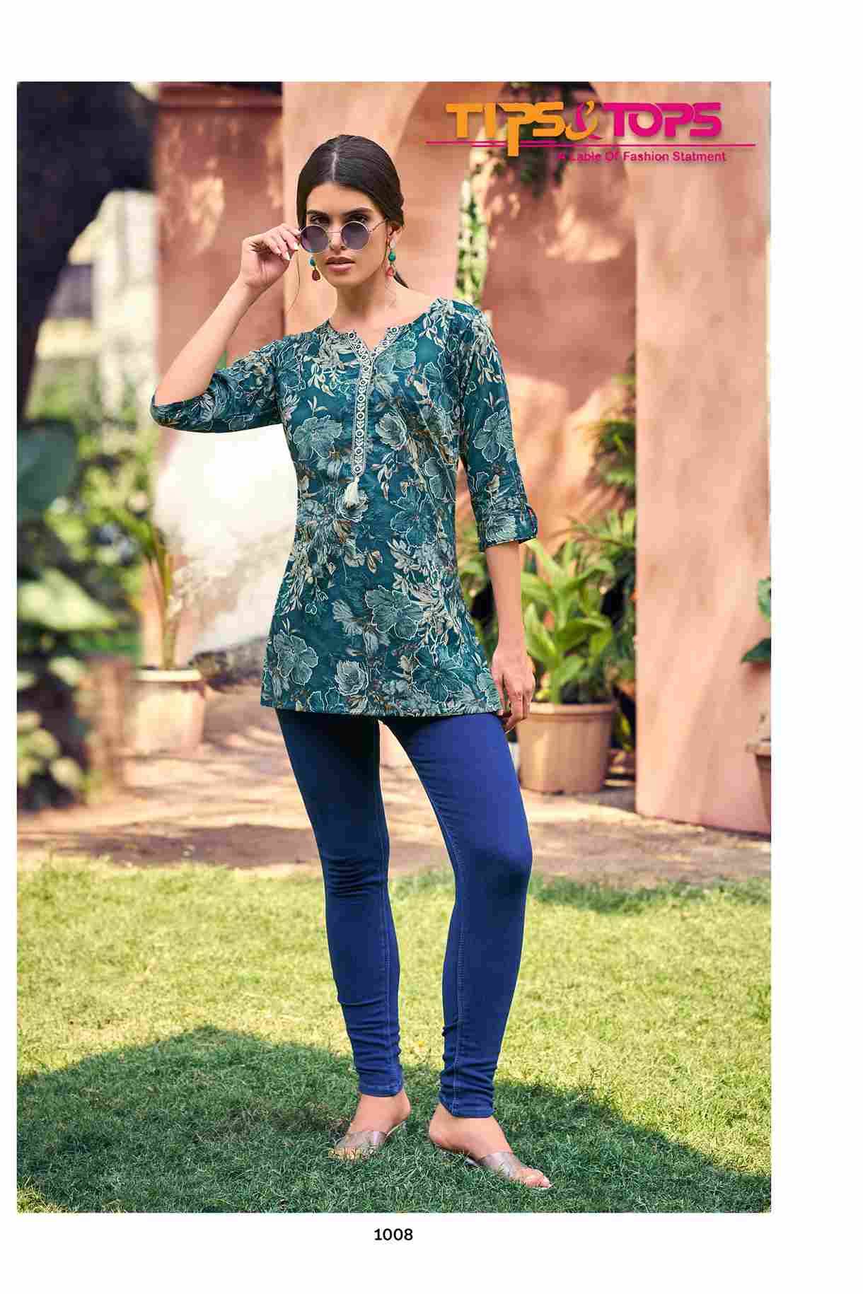Cotton Candy Vol-6 By Tips And Tops 1001 To 1008 Series Designer Stylish Fancy Colorful Beautiful Party Wear & Ethnic Wear Collection Cotton Tops At Wholesale Price